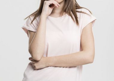 T-shirt TB771 Urban Classics Extended Shoulder Tee Pink - Urban Classics - 