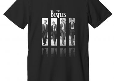 T-Shirt The Beatles Rock Avenue Black - Rock Avenue - 