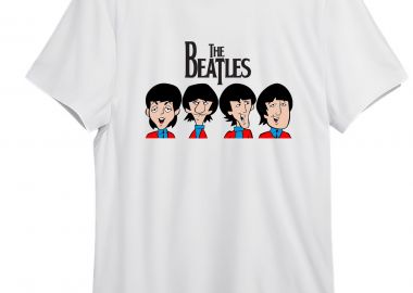 T-Shirt The Beatles Rock Avenue White - Rock Avenue - 