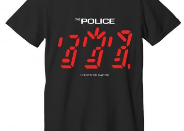 T-Shirt The Police Ghost In The Machine Rock Avenue Black - Rock Avenue - 