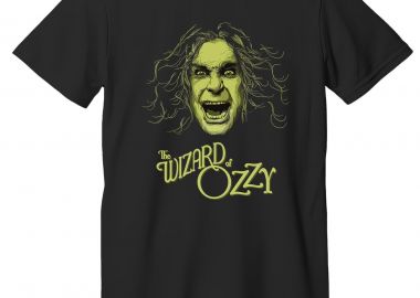 T-Shirt The Wizard Of Ozzy Rock Avenue Black - Rock Avenue - 