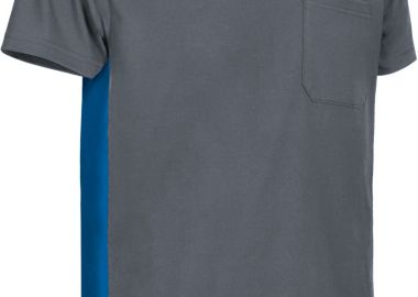 T-Shirt THUNDER Valento CAVATHUGY Cement Grey-Royal Blue -  - 