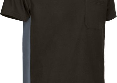 T-Shirt THUNDER Valento CAVATHUNG Black-Cement Grey -  - 