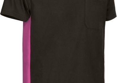 T-Shirt THUNDER Valento CAVATHUNM Black-Magenta Pink - Valento - 