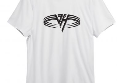 T-Shirt Van Halen Band Logo Design Rock Avenue White - Rock Avenue - 