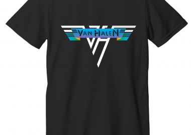 T-Shirt Van Halen One Logo Art Rock Avenue Black - Rock Avenue - 