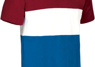 T-Shirt VARSITY Valento CAVAVARLB Lotto Red-White-Royal Blue -  - 
