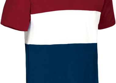 T-Shirt VARSITY Valento CAVAVARRB Lotto Red-White-Orion Navy Blue - Valento - 