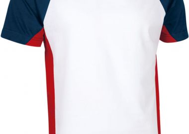 T-Shirt VULCAN Valento CAVAVULBL White-Lotto Red-Orion Navy Blue -  - 