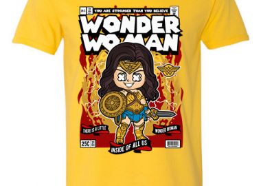 T-Shirt Wonder Woman Pop Culture Daisy - Pop Culture - 