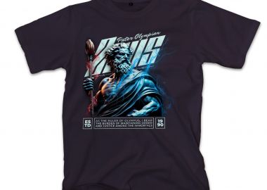 T-Shirt Zeus Pop Culture Black - Pop Culture - 