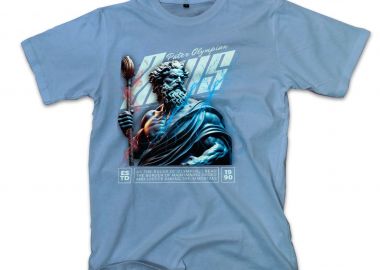 T-Shirt Zeus Pop Culture Carolina Blue - Pop Culture - 