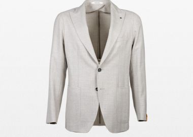 TAGLIATORE Ανδρικό Γκρι Blazer In Grey - TAGLIATORE - 