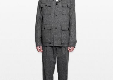 TAGLIATORE Ανδρικό Γκρι Grey Men's Suit - TAGLIATORE - 