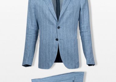 TAGLIATORE Ανδρικό Μπλε Two-Piece Tailored Suit - TAGLIATORE - 