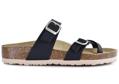 TAKE ME μαύρο ανατομικό σανδάλι 2404 - TakeMe - 