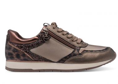 Tamaris ESSENTIALS SNEAKER 1-23603-42 391 TAUPE GLAM - TAMARIS - 