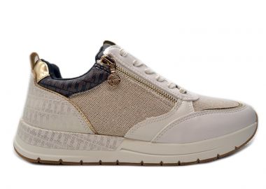 Tamaris ESSENTIALS SNEAKER 1-23732-41 4A0 IVORY COMB - TAMARIS - 