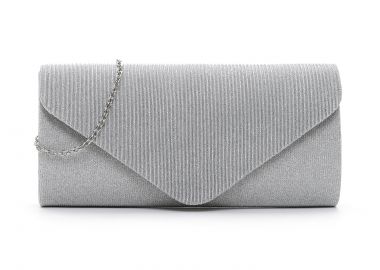 TAMARIS ΓΥΝΑΙΚΕΙO CLUTCH AMALIA 33803 830 silver - TAMARIS - 