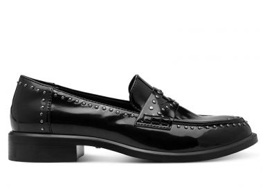 TAMARIS LOAFER 1-24360-45 001 BLACK - TAMARIS - 