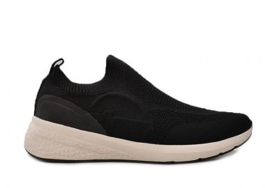 TAMARIS SLIP ON 1-24726-42 001 BLACK - TAMARIS - 