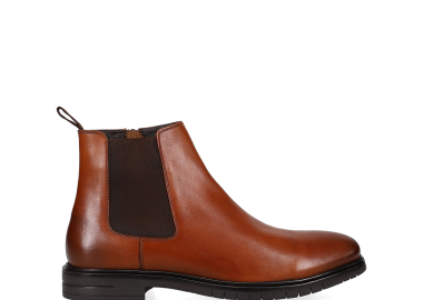 Ταμπά ανδρικό δερμάτινο Chelsea μποτάκι - MIGATO - 
