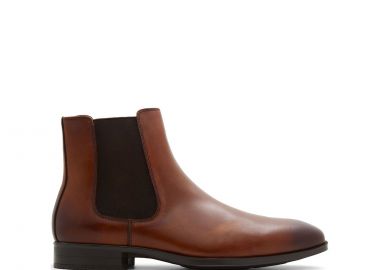 Ταμπά ανδρικό δερμάτινο μποτάκι OLAELOTH - ALDO - 