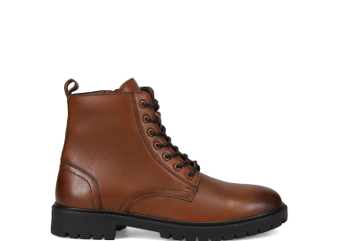 Ταμπά δερμάτινο ανδρικό μποτάκι - MIGATO - 