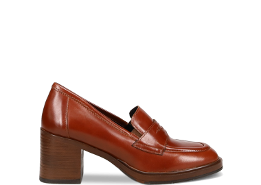 Ταμπά δερμάτινο loafer - MIGATO - 