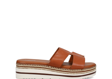 Ταμπά flatform σανδάλι - CAMILLE - 