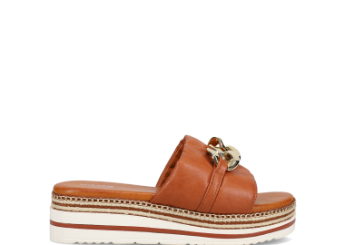 Ταμπά flatform σανδάλι - CAMILLE - 