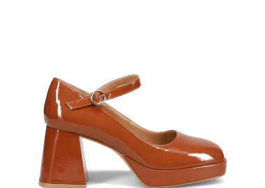 Ταμπά λουστρινένια γόβα - MIGATO - 