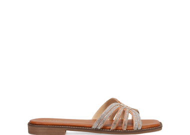 Ταμπά σανδάλι με στρας - MIGATO - 