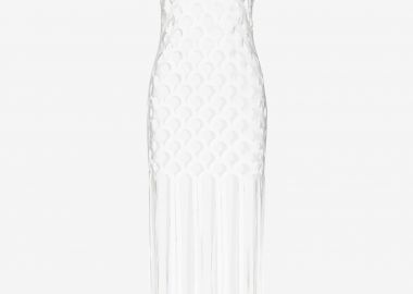 Tank Top Dress in White - Cutcuutur - 