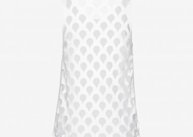 Tank Top In White - Cutcuutur - 