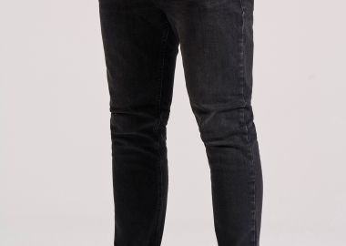 Tapered fit τζιν με ελαφρύ ξεθώριασμα - LTB x Funky Buddha - FUNKY BUDDHA - 