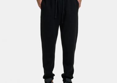 TARGET CUFFED FLEECE PANTS ΜΑΥΡΟ - TARGET - 