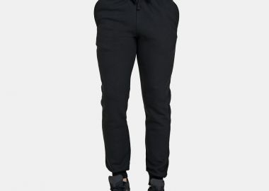 TARGET CUFFED FRENCH TERRY PANTS ΜΑΥΡΟ - TARGET - 