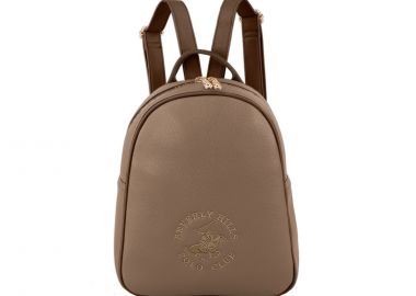 Taupe backpack - BEVERLY HILLS POLO CLUB - 