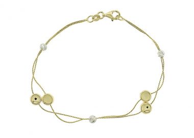 TBS Creations Βραχιόλι από χρυσό 14 καρατίων BSB082856 - TBS Creations - 