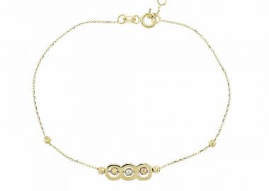TBS Creations Βραχιόλι από χρυσό 14 καρατίων BSB100883 - TBS Creations - 