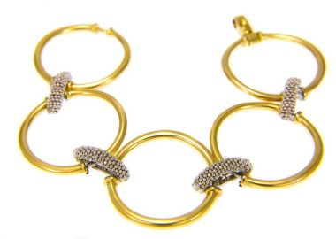 TBS Creations Βραχιόλι από χρυσό 18 καρατίων BSB80013 - TBS Creations - 