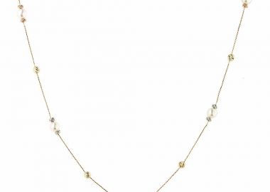 TBS Creations Κολιέ από χρυσό 14 καρατίων BSN106284 - TBS Creations - 