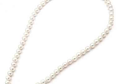 TBS Creations Κολιέ με μαργαριτάρια Fresh Water Pearl από χρυσό 14 καρατίων BSN110425 - TBS Creations - 