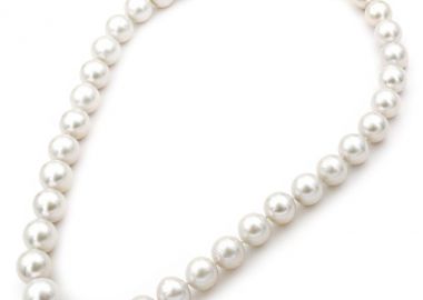 TBS Creations Κολιέ με μαργαριτάρια Fresh Water Pearl από χρυσό 14 καρατίων BSN110658 - TBS Creations - 