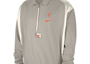 Team 13 Women's Nike WNBA Fleece Top College GreyPhantomBrilliant Orange HF6444009 MBS - Nike - 