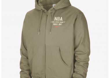 Team 31 Men's Nike NBA Jacket Neutral OliveHyper CrimsonAntique BrassHyper Crimson FQ3590276 MBS - Nike - 