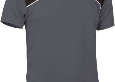 Τεχνικό T-Shirt MAURICE Valento CAVAMAUGB_kids Charcoal Grey-White-Black - Valento - 
