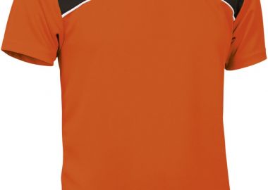 Τεχνικό T-Shirt MAURICE Valento CAVAMAUNB_kids Fluo Orange-White-Black -  - 