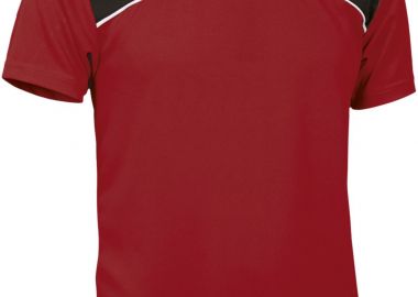 Τεχνικό T-Shirt MAURICE Valento CAVAMAURB_kids Lotto Red-White-Black -  - 